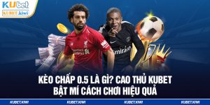 Kèo Chấp 0.5 Là Gì? Cao Thủ kubet Bật Mí Cách Chơi Hiệu Quả